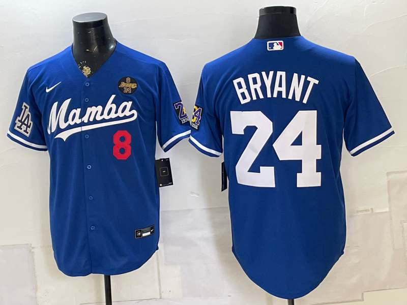 Men Los Angeles Dodgers #24 Bryant blue 2026 Nike NBA jersey 07270542